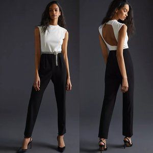 Anthropologie Open-Back Jumpsuit